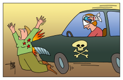 DRIVING AND SMARTPHONE by Arend Van Dam