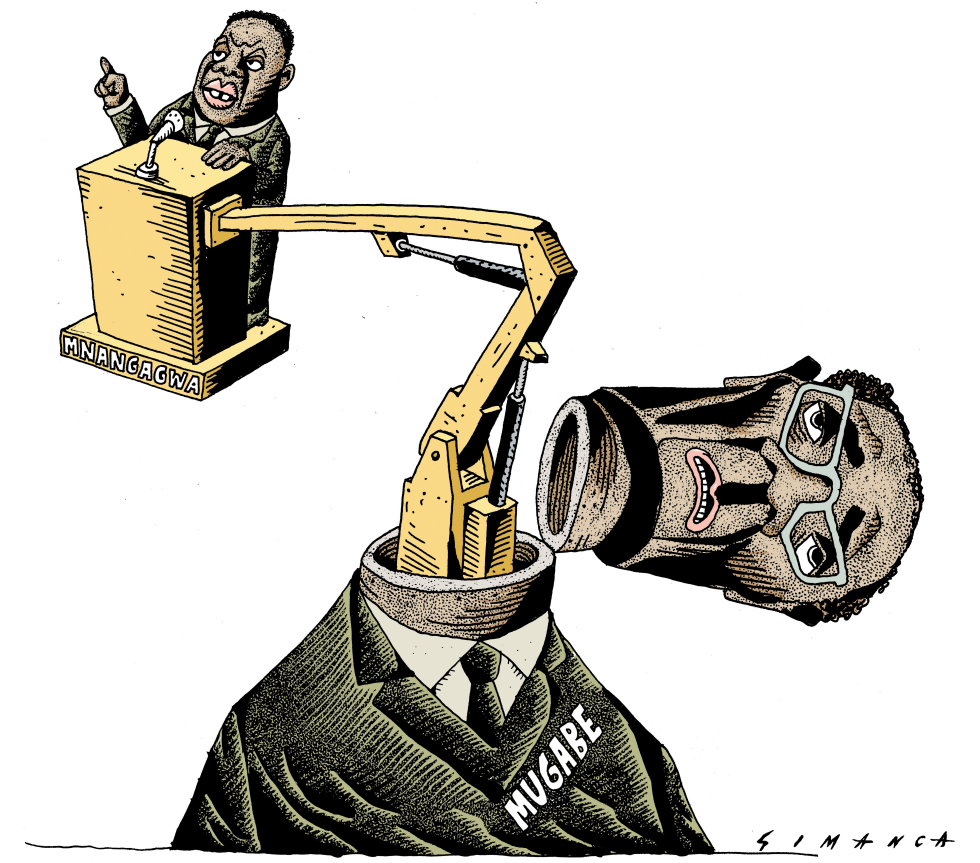 Mugabe Replaced by Mnangagwa