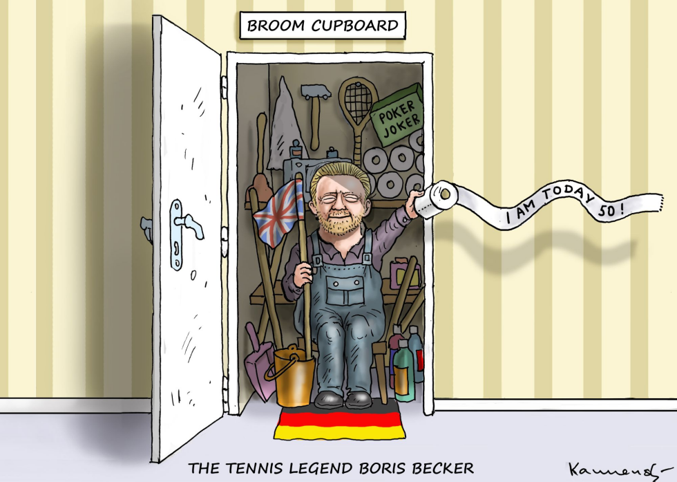 Tennis Legend Boris Becker
