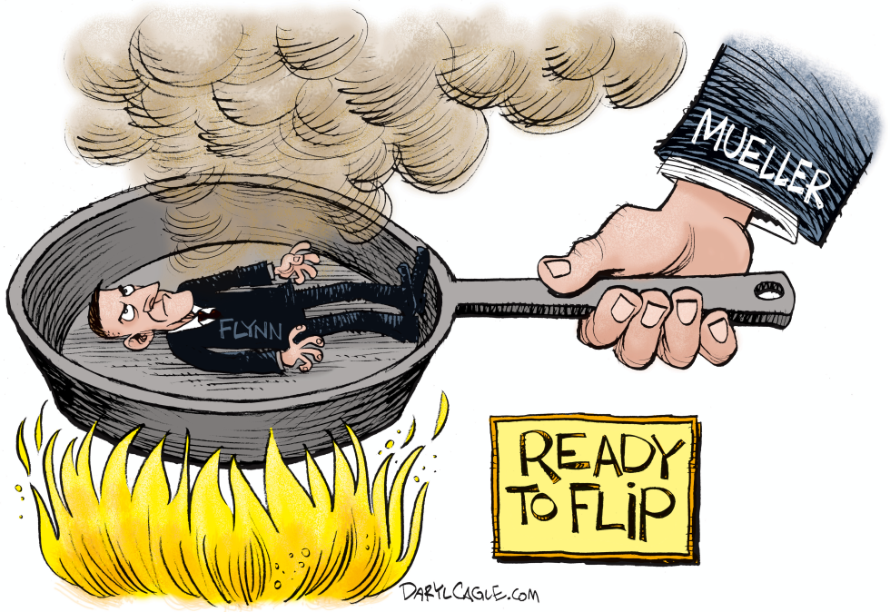  MICHAEL FLYNN READY TO FLIP by Daryl Cagle