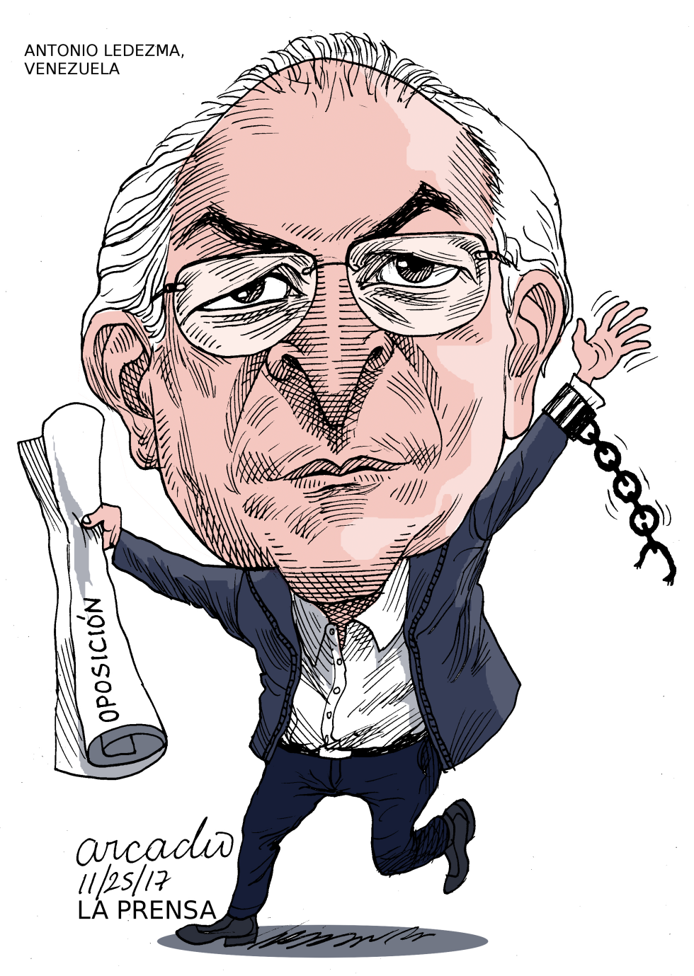  ANTONIO LEDEZMA VENEZUELA by Arcadio Esquivel