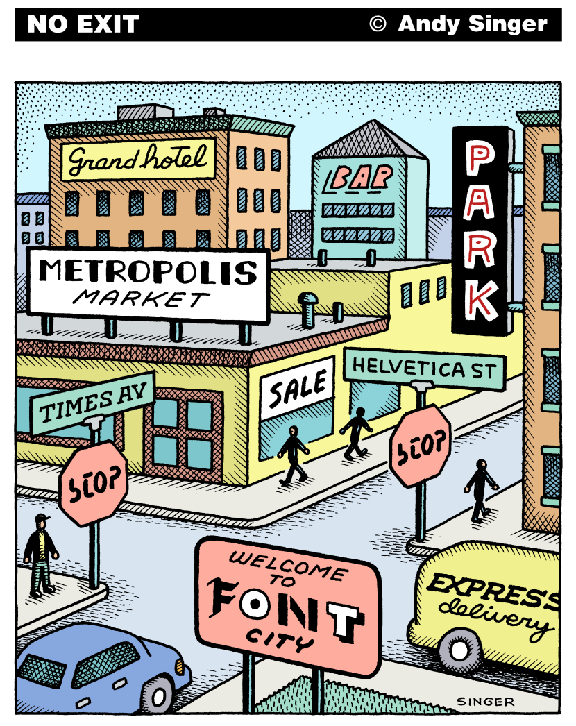 Font City color version