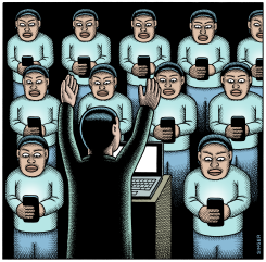 CULT OF SCREENS  VERSION by Andy Singer