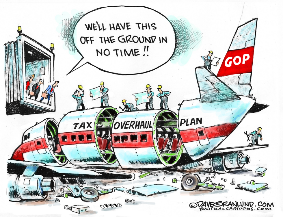 GOP tax overhaul plan COLOR