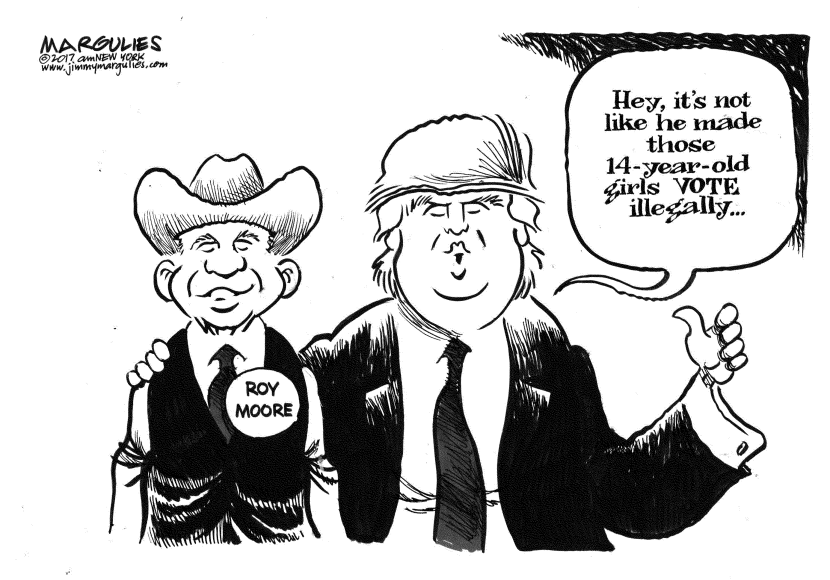Trump supports Roy Moore