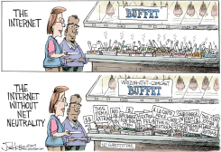 NET NEUTRALITY by Joe Heller