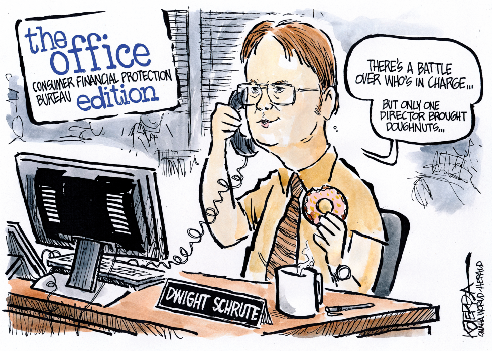  NOT EXACTY DUNDER MIFFLIN by Jeff Koterba