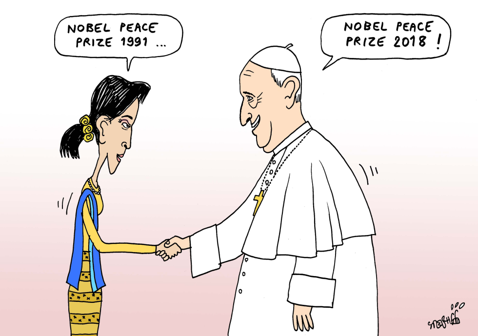 Pope Francis in Myanmar