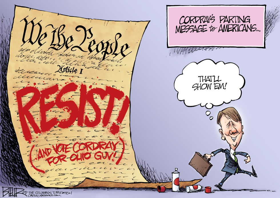  CORDRAY CONSTITUTION by Nate Beeler