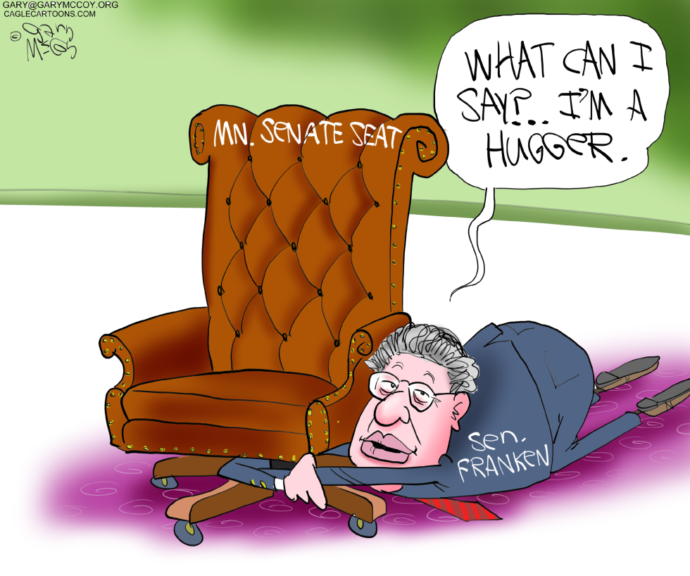 Al Franken The Hugger