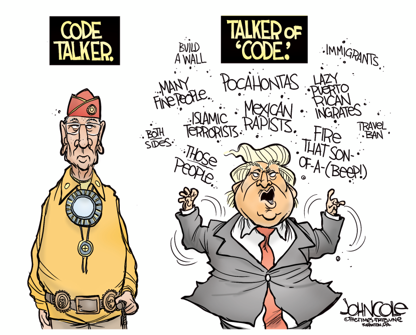 Trump the Code Talker