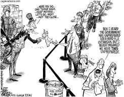 UNCLE SAM FIGHTS BIRD FLU by Jeff Parker