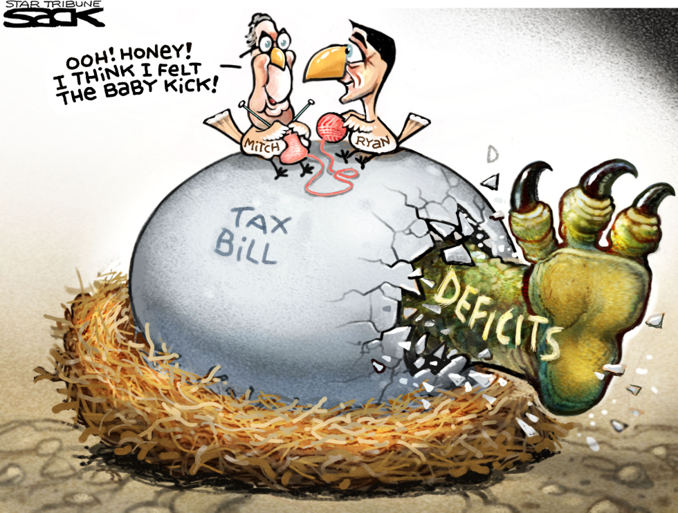  DEFICIT DELIVERY by Steve Sack