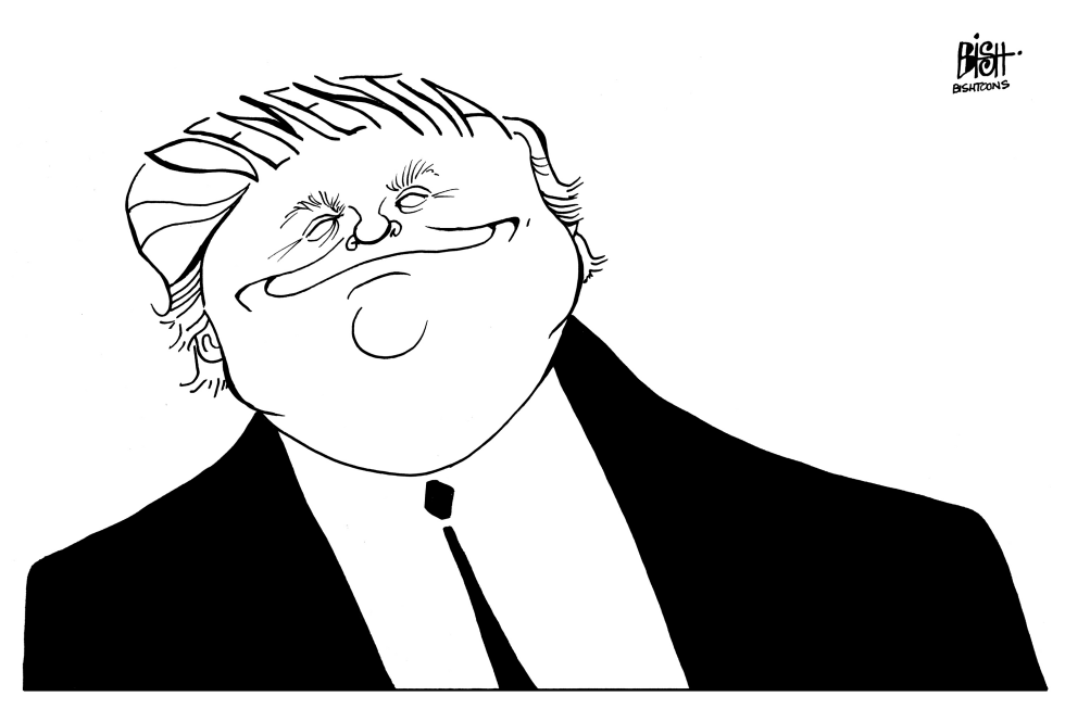 TRUMP'S DEMENTIA, B/W