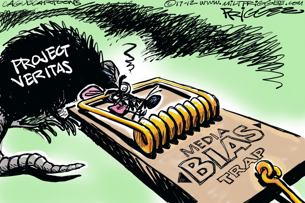  PROJECT VERITAS by Milt Priggee