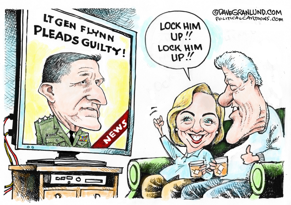  FLYNN PLEADS GUILTY by Dave Granlund