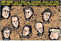 RUSSIAN COLLUSION MAZE by Monte Wolverton