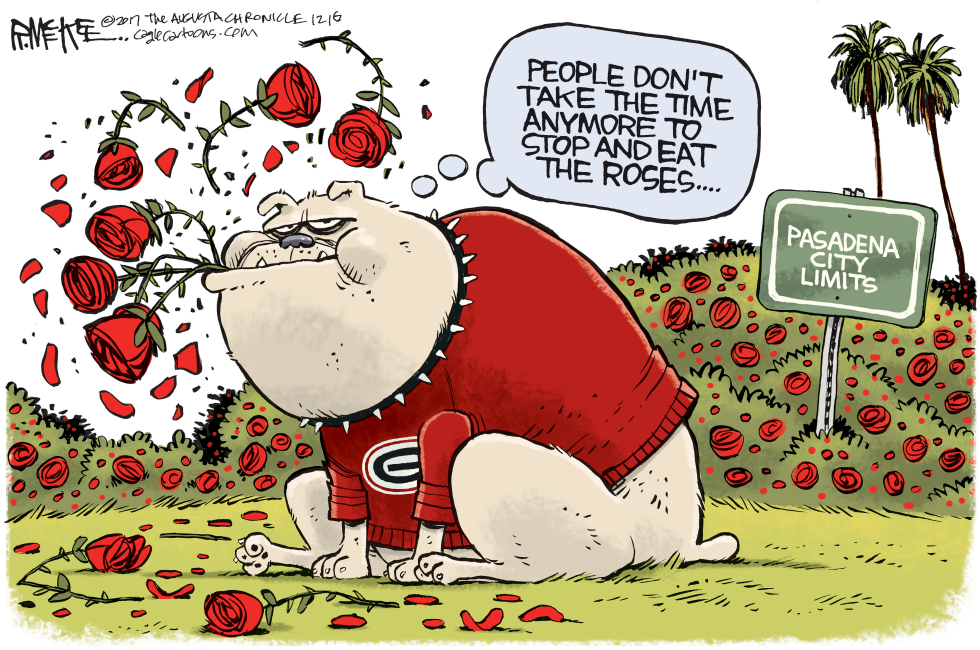 UGA Bulldogs Rose Bowl LOCAL