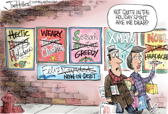 HOLIDAY SPIRITO by Joe Heller
