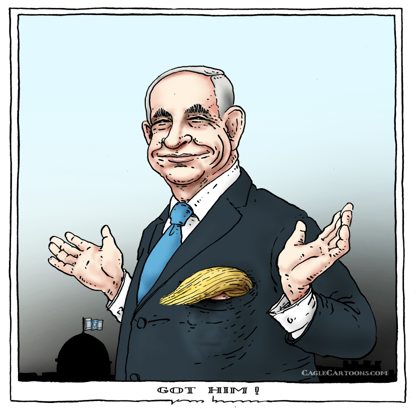 Trump in Netanyahu Pocket