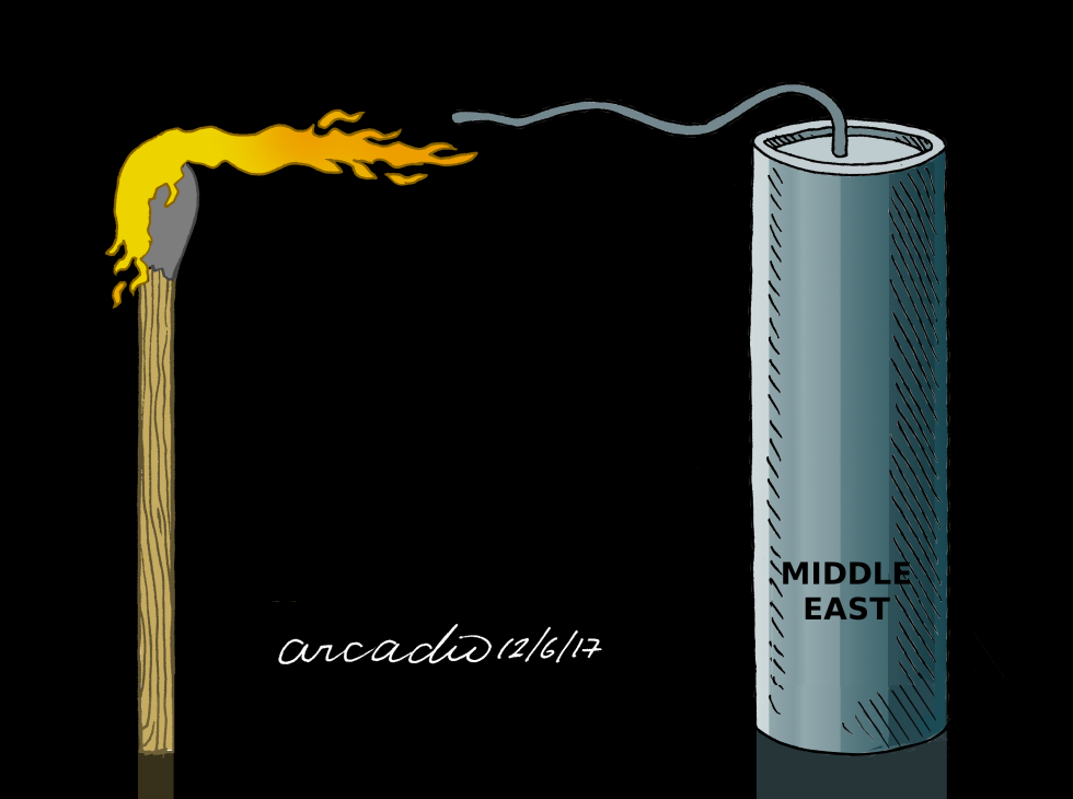 Trump lights the wick