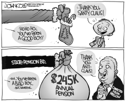 LOCAL PA BOB MELLOW PENSION BW by John Cole