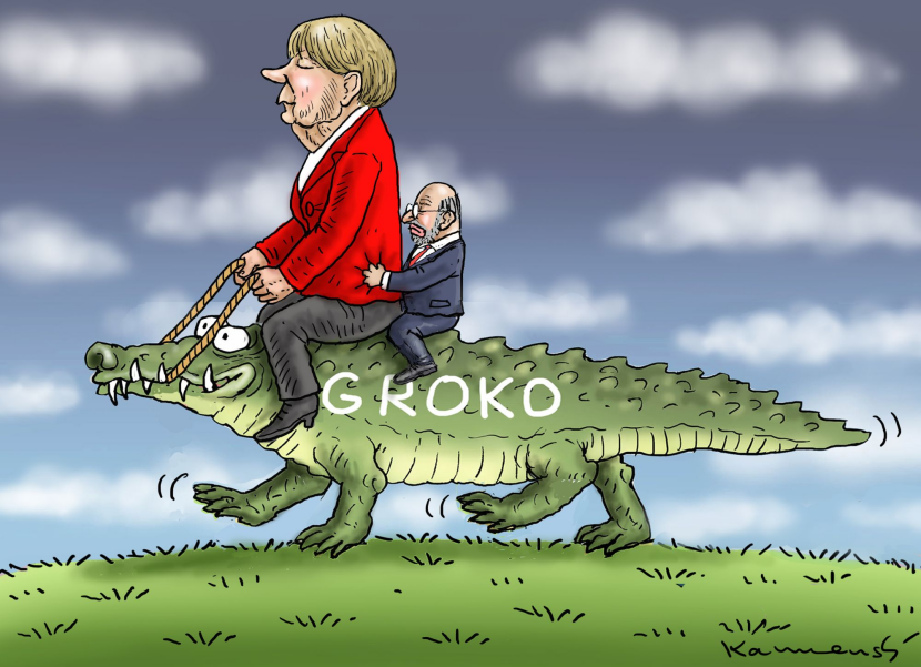 Merkel Schulz Coalition
