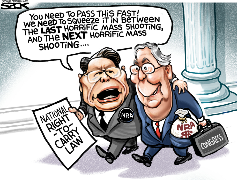  NRA LOBBY by Steve Sack