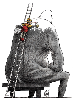 LA IRA PREPARACIóN DEL CANDIDATO by Angel Boligan