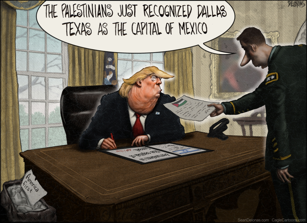Trump Capital Jerusalem Israel Palestine