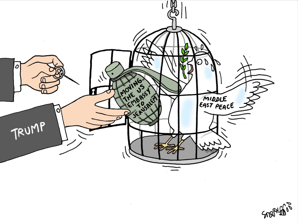 Throwing a Grenade at Mideast Peace