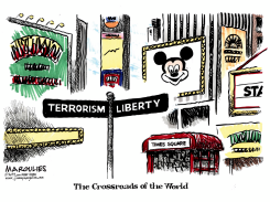 NYC TERRORISM  by Jimmy Margulies