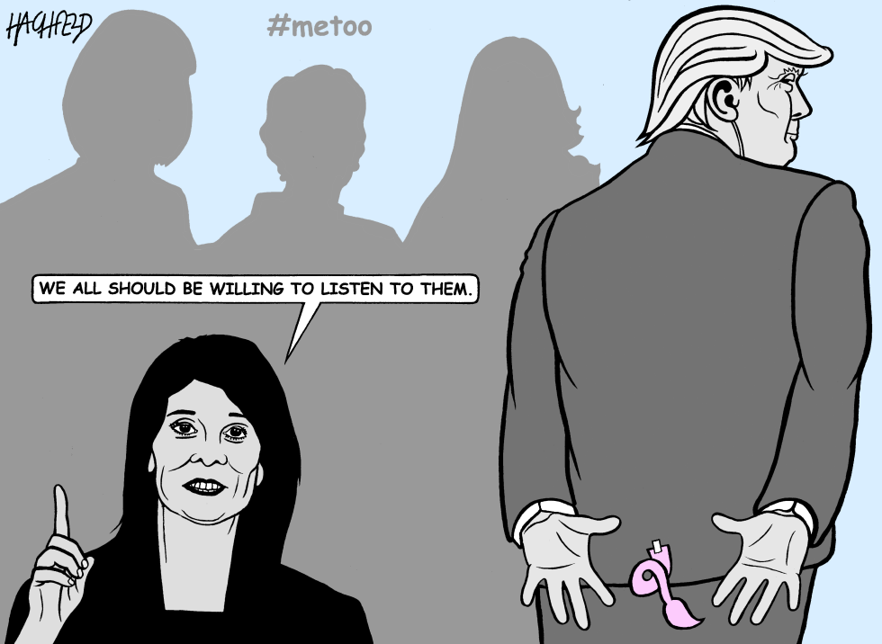 Nikki Haley and Trump