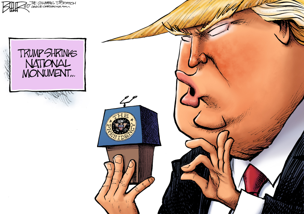 Shrinking Monument