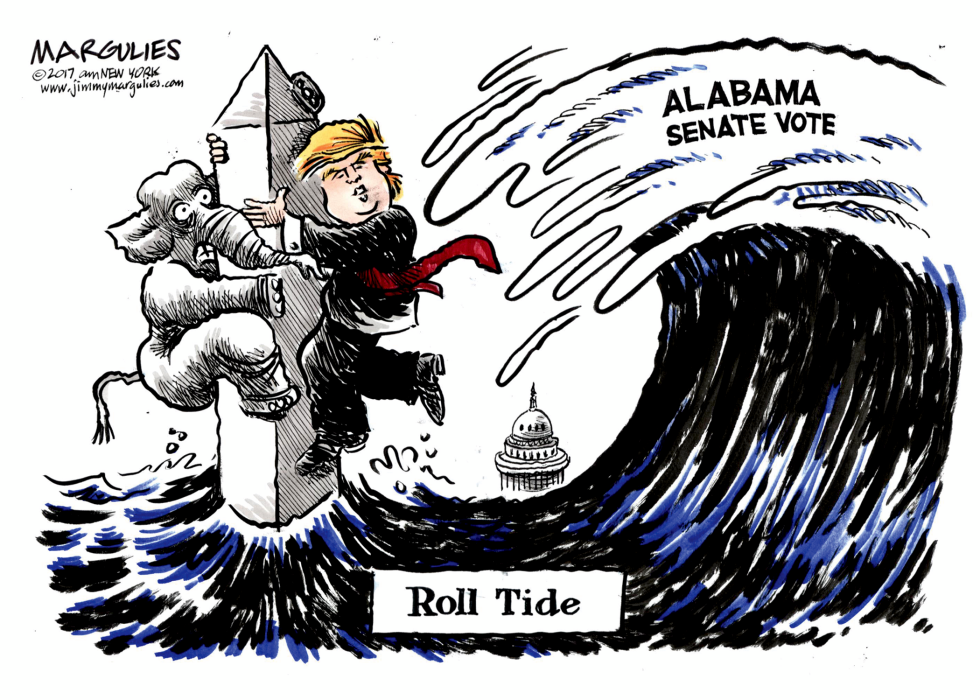 Alabama Senate Vote color
