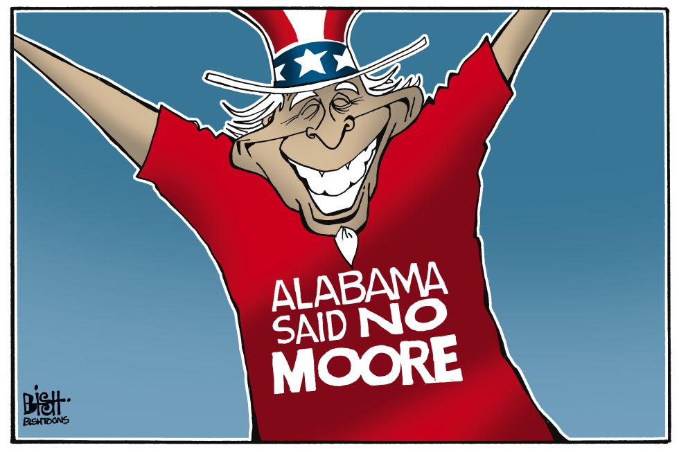 NO MOORE, ALABAMA, COLOR