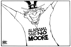 NO MOORE, ALABAMA, B/W by Randy Bish