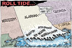 ALABAMA ROLL TIDE by Monte Wolverton