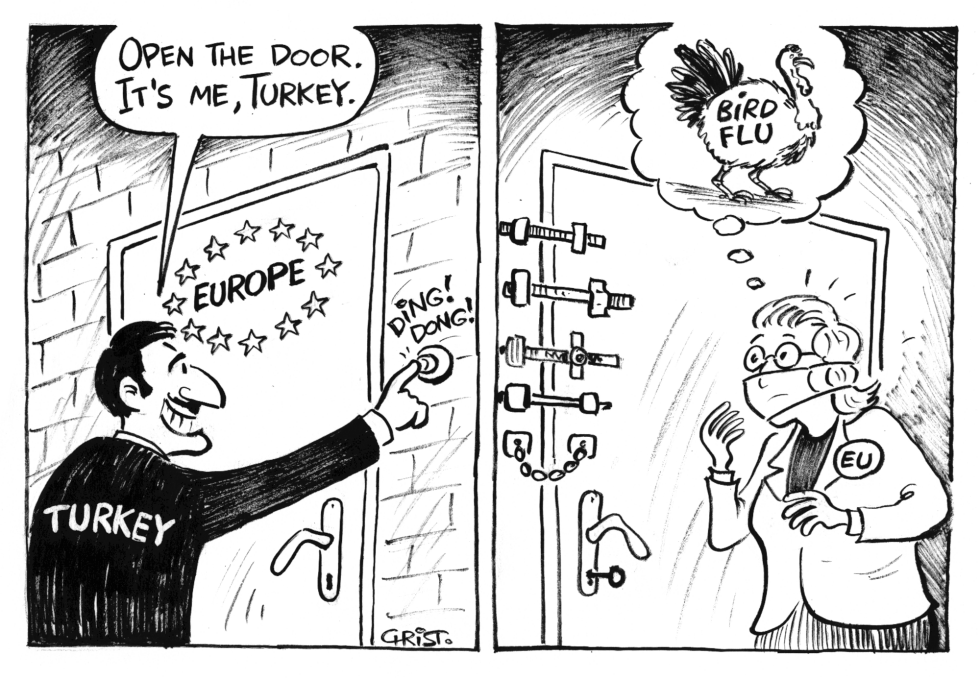 Turkey at the Europe's door - B&W