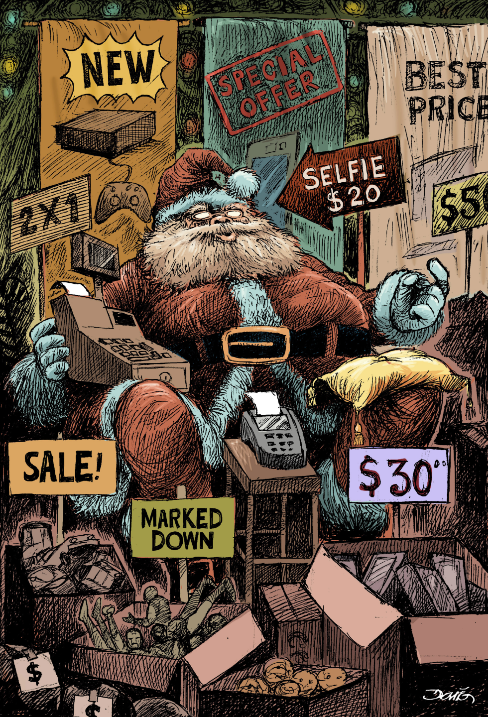  SELLING CHRISTMAS by Dario Castillejos