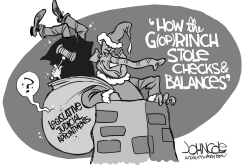 LOCAL NC THE GOP-RINCH BW by John Cole