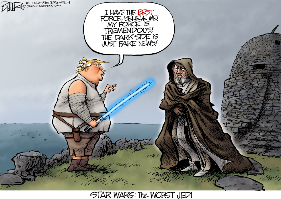  THE WORST JEDI by Nate Beeler