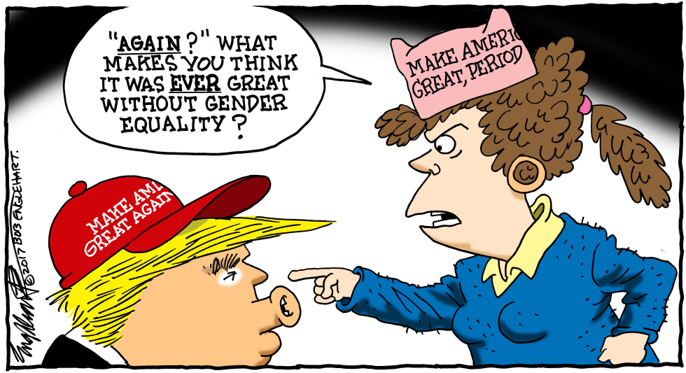  GENDER EQUALITY by Bob Englehart