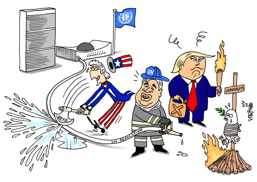 US Veto Against UN Resolution on Israel