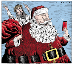 SANTA AND JESUS /  by Osmani Simanca