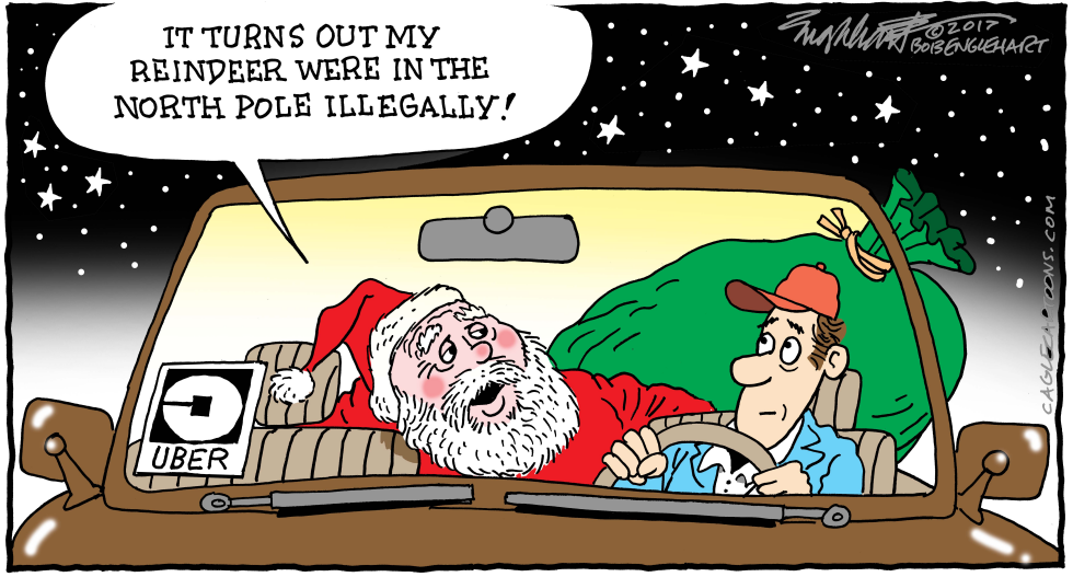 Uber Santa