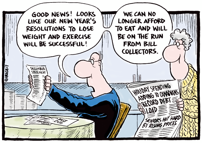 Canadians New Years Resolution