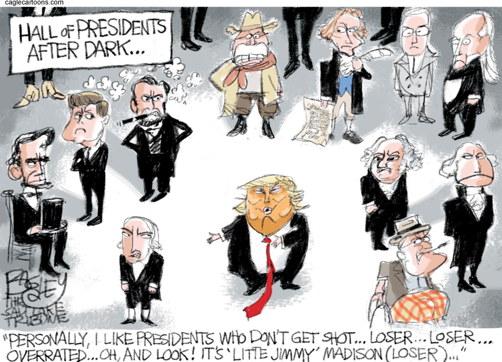  DISNEY PRESIDENTS by Pat Bagley