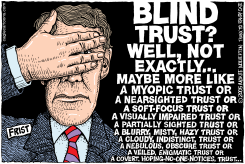 BLIND TRUST by Monte Wolverton
