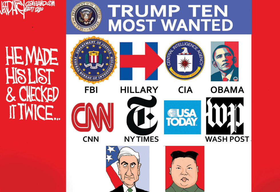 Trump Naughty List